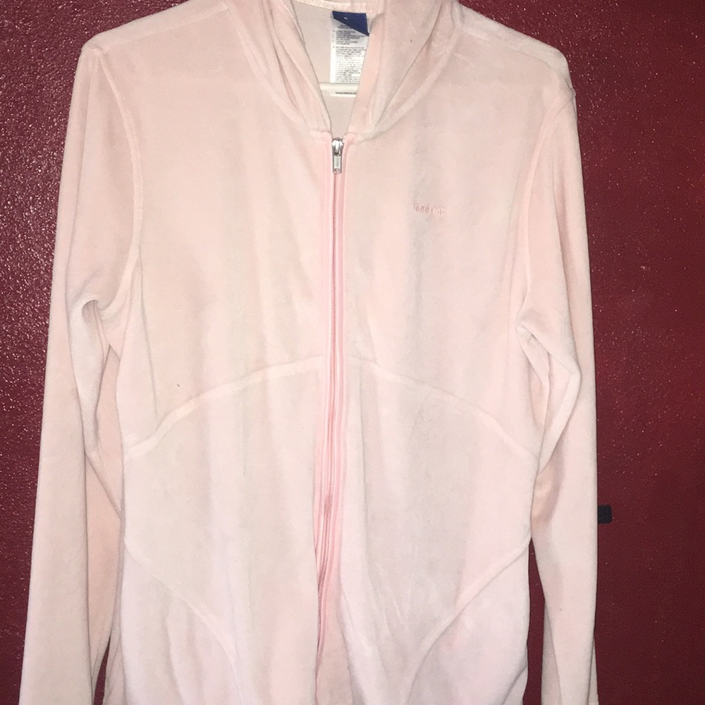 Reebok suede sweater